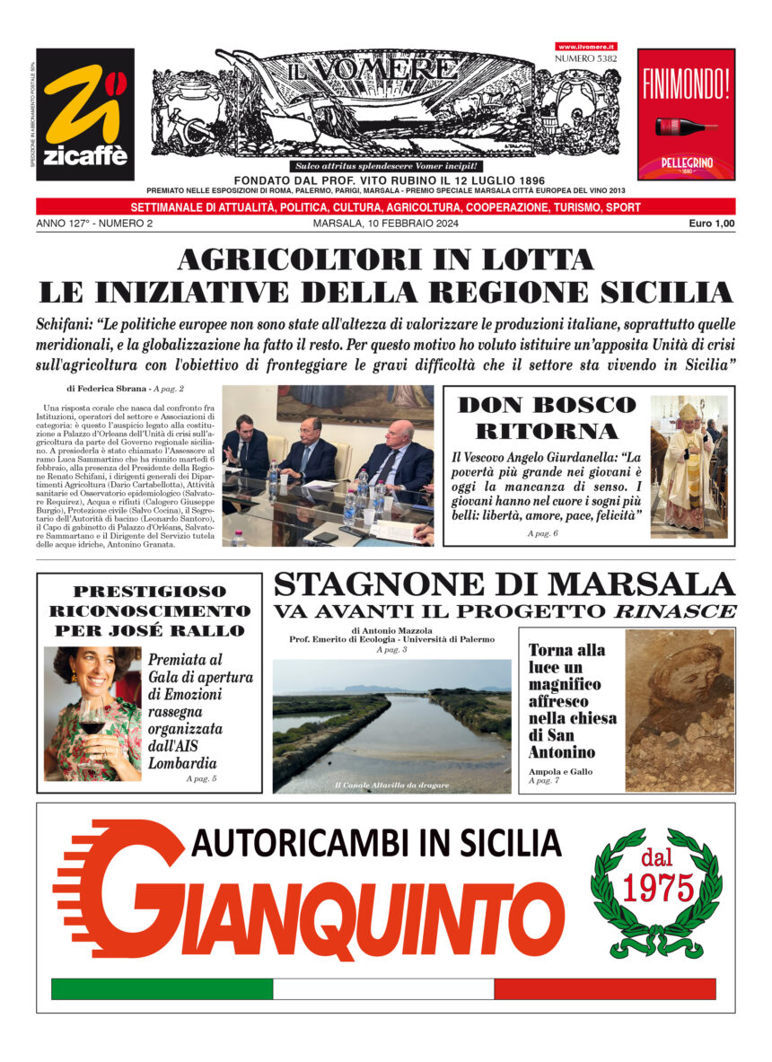 Siamo in edicola con la nuova edizione del Vomere