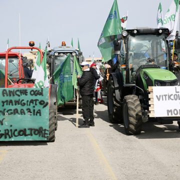 Marsala, grande partecipazione oggi alla protesta degli agricoltori. Domani mattina trattori si muoveranno in corteo per le vie della città