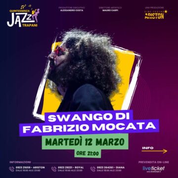 Altro appuntamento con il jazz. A Trapani “Swango” di Fabrizio Mocata