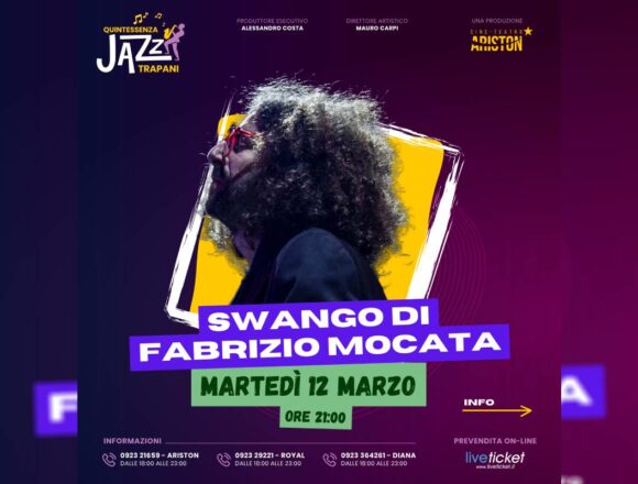 Altro appuntamento con il jazz. A Trapani “Swango” di Fabrizio Mocata