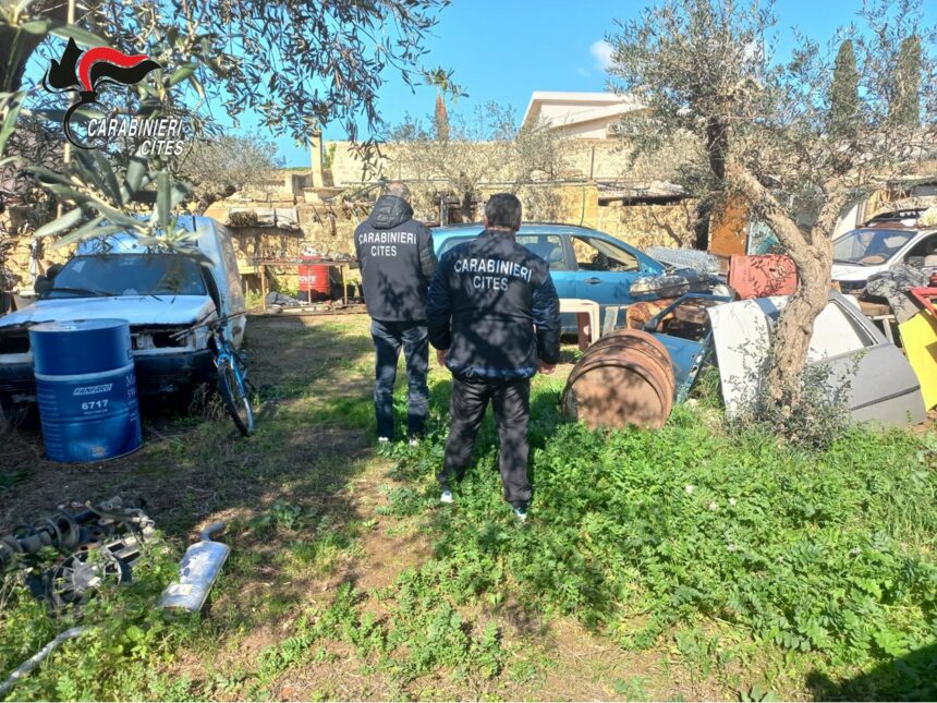 Trapani e Marsala: abbandonano rifiuti speciali nei terreni. Denunciate 2 persone