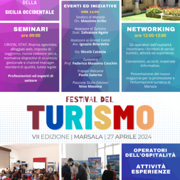 VII edizione del Festival del Turismo. Sabato 27 aprile, Convento del Carmine