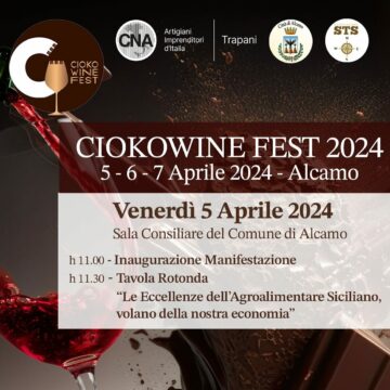 Eventi: Cna Trapani, al via il Ciokowine Fest 2024, dal 5 al 7 aprile ad Alcamo