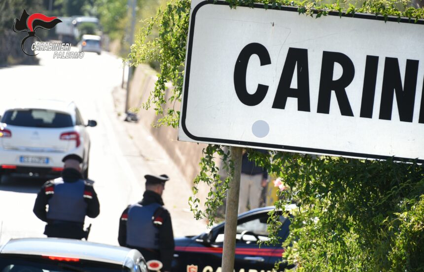 Carini, servizio di controllo straordinario dei Carabinieri 