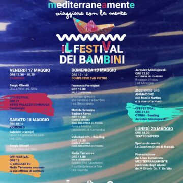 Al via Mediterraneamente, il festival canoro con le canzoni dello Zecchino d’Oro