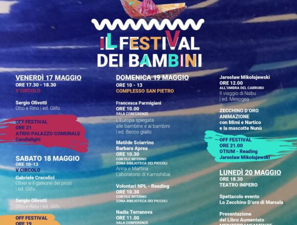 Al via Mediterraneamente, il festival canoro con le canzoni dello Zecchino d’Oro