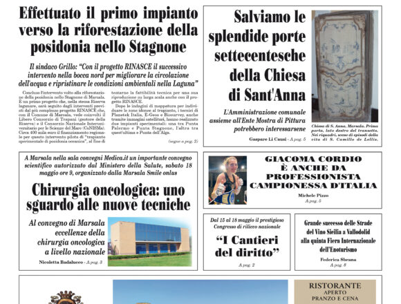 Siamo in edicola con la nuova edizione del Vomere