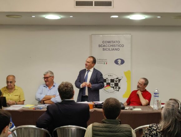 Giuseppe Cerami riconfermato Presidente del Comitato Scacchistico Siciliano Giuseppe Cerami riconfermato Presidente del Comitato Scacchistico Siciliano