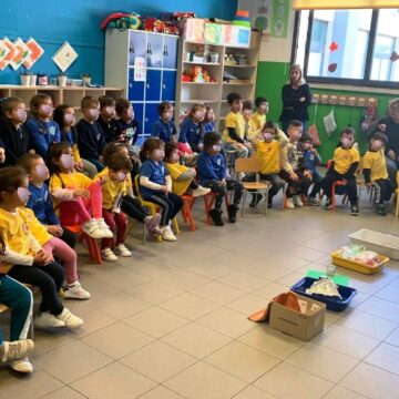 Il WWF con i bambini della scuola “Mariano Rossi” di Sciacca