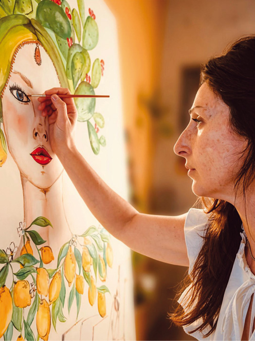 L’artista marsalese MarilenaS nasce da una storia fatta di colori, passione e anima L’artista marsalese MarilenaS nasce da una storia fatta di colori, passione e anima