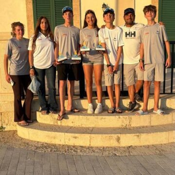 Vela – Trionfo della Società Canottieri Marsala: Filippo Noto 1° ILCA 4 e Giorgia Tumbarello 1^ femminile ILCA 6